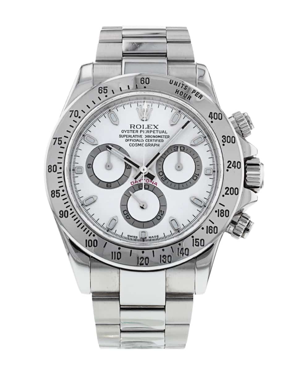 Rolex daytona 116520 white 2025
